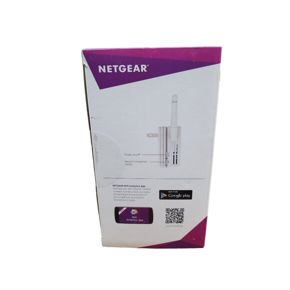 Netgear WiFi Range Extender WN3000RP Boosts WiFi Signal With External Antennas & - Picture 1 of 10